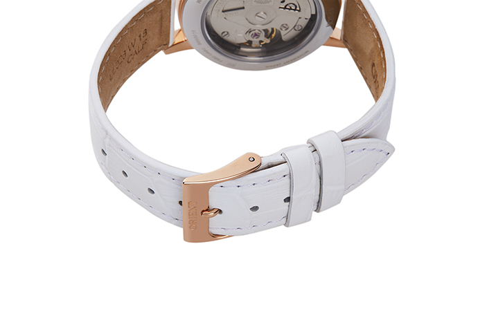 ORIENT: Mechanical Contemporary Watch, Leather Strap - 36.5mm (RA-AK0004A)