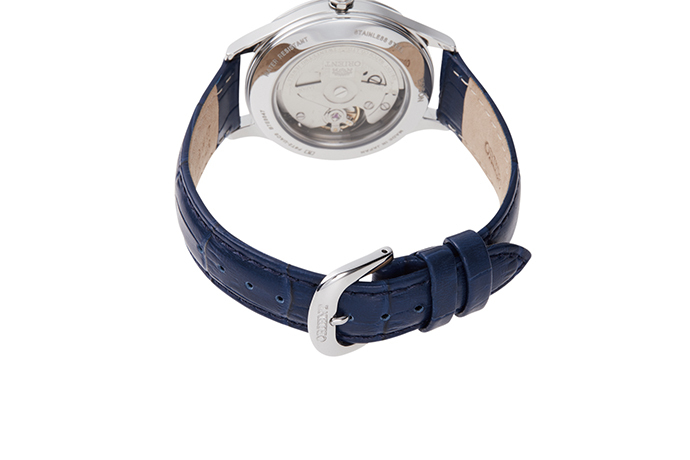 ORIENT: Mechanical Contemporary Watch, Leather Strap - 35.6mm (RA-AG0018L)