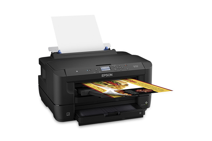 Imprimante jet d'encre Epson WorkForce EC-C110 - Couleur - Impression 5760  x 1440 dpi - Entrée 20 feuilles - LAN sans fil - Mopria, Apple AirPrint,  Wi-Fi Direct, Epson 