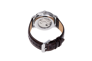 ORIENT: Mechanical Classic Watch, Leather Strap - 41.5mm (RA-AK0803Y)