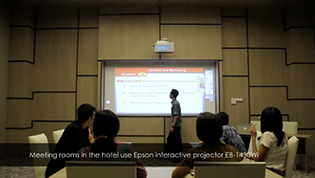 Epson Indonesia - Alila Solo Hotel using Interactive Projectors