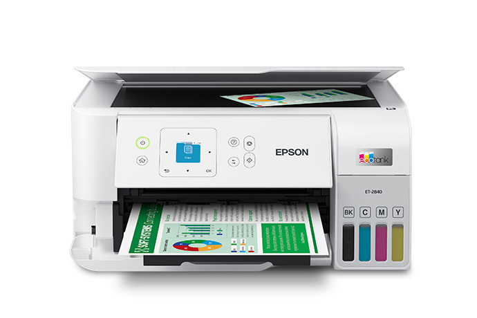 C11CK58201 | ET-2840 Special Edition Wireless Color All-in-One Cartridge-Free Supertank Printer with Scan and | Inkjet | Printers For Work | Epson US