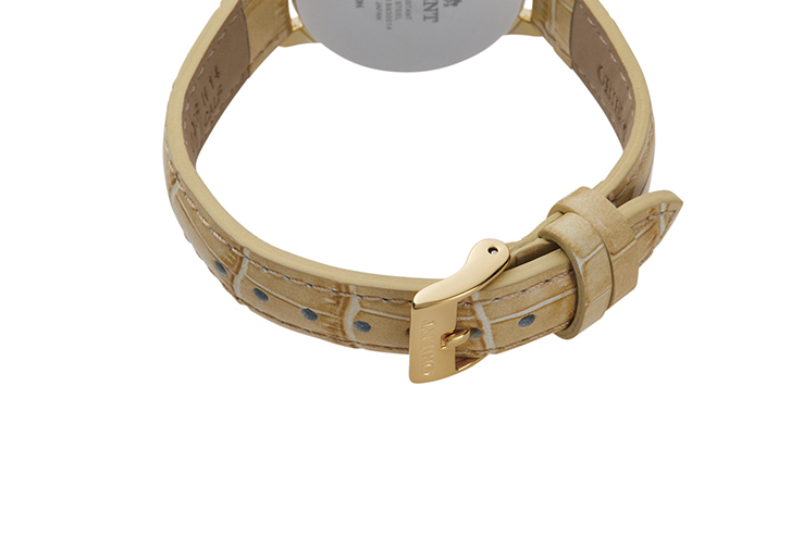 ORIENT: Quartz Contemporary Watch, Leather Strap - 30.0mm (RF-QA0003G)