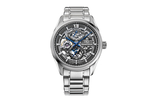 ORIENT STAR: Mechanical Contemporary Watch, Metal Strap - 39.0mm (RE-AZ0101N)