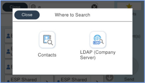 LDAP Address Book