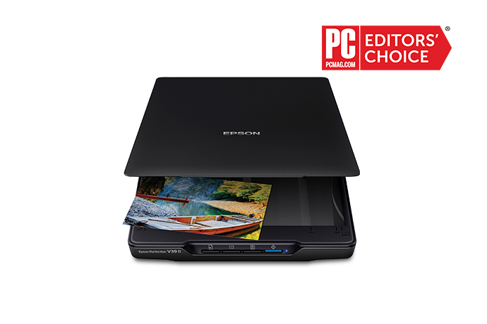 Epson Perfection V39 II Colour Photo and Document Flatbed Scanner