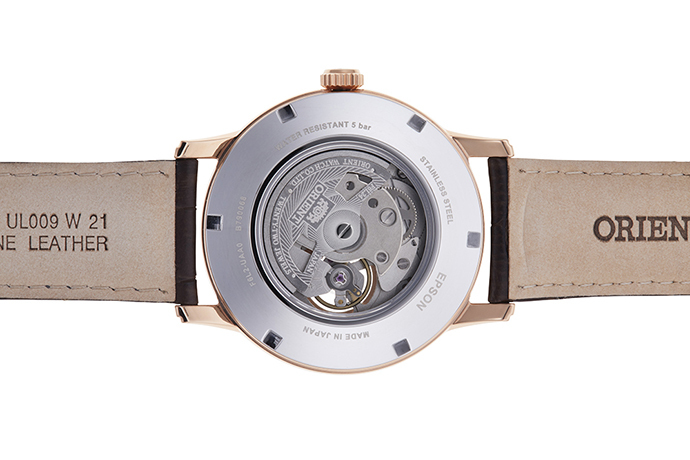 RA-AS0003S | ORIENT: Mechanical Classic Watch, Leather Strap