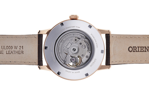 ORIENT: Mechanical Classic Watch, Leather Strap - 42.0mm (RA-AS0009S)