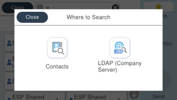 LDAP Address Book