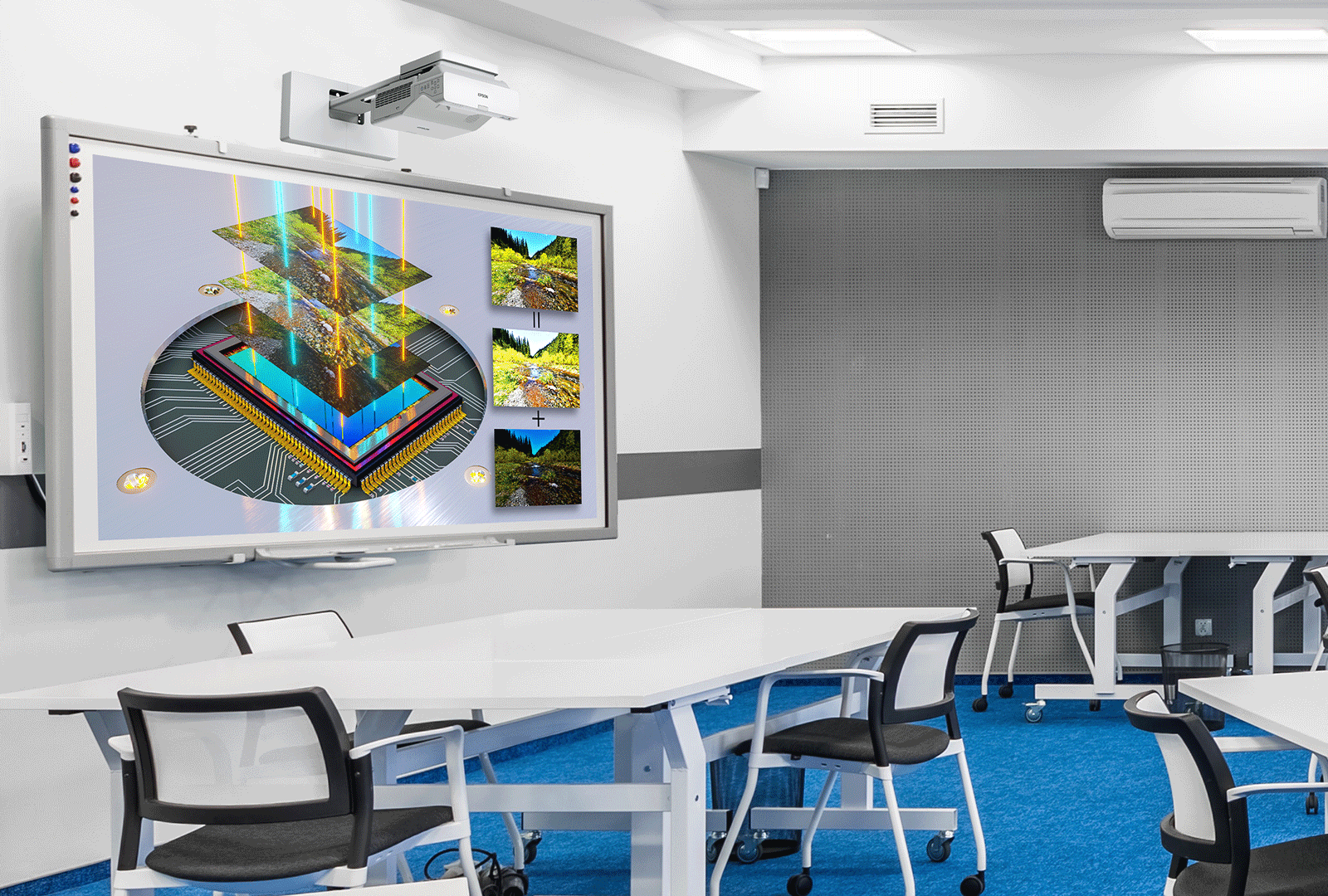 Epson EB-770Fi Full HD Interactive Laser Projector