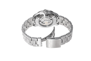 ORIENT STAR: Mechanical Contemporary Watch, Metal Strap - 39.3mm (RE-AT0017L) Limited