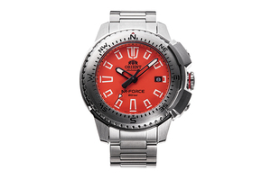 ORIENT: Mechanische Sportuhr, Metallband – 45,0 mm (RA-AC0N02Y)