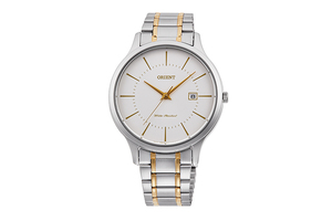 ORIENT: Quartz Contemporary Watch, Metal Strap - 39.0mm (RF-QD0010S)