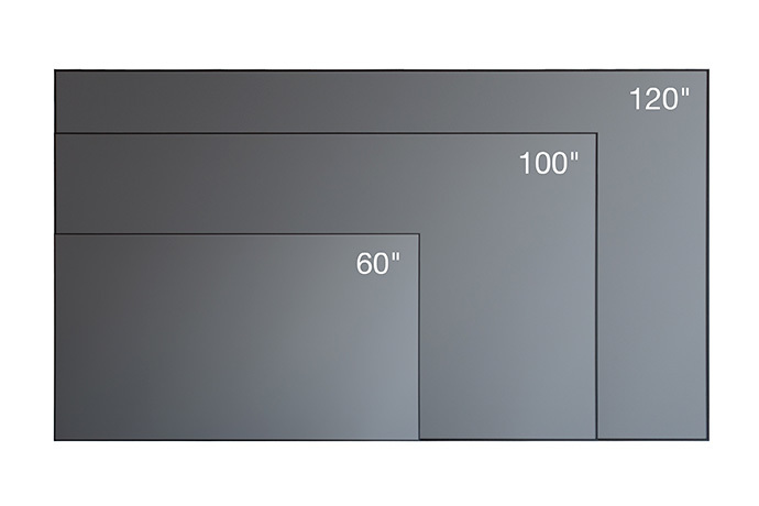 SilverFlex<sup>®</sup> Ultra 100" Ambient Light Rejecting Mega Screen