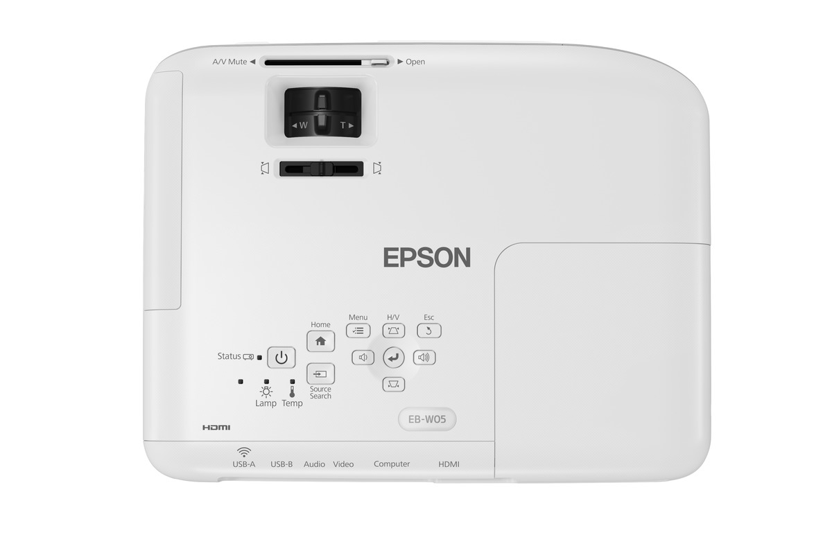 V11H840052 | Epson EB-W05 WXGA 3LCD Projector | Corporate and Education |  Projectors | Epson Myanmar