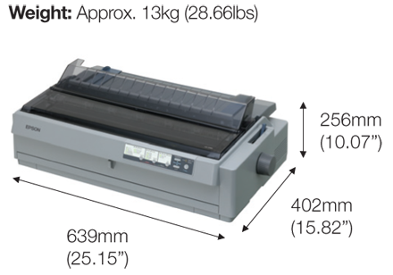 C11CA92051 | Epson LQ-2190 Dot Matrix Printer | Dot Matrix 