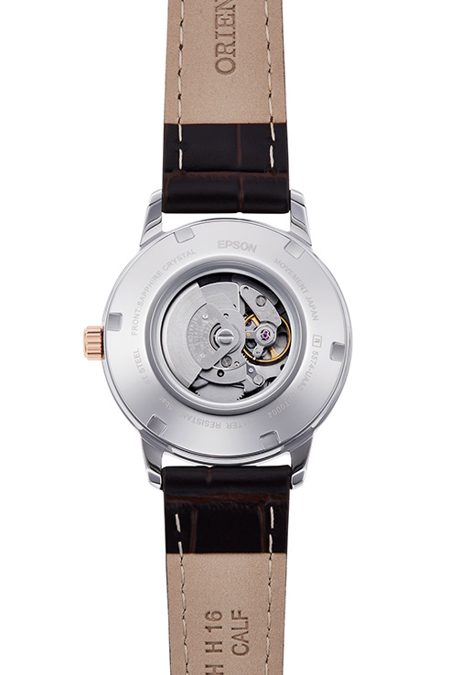 ORIENT: Mechanical Contemporary Watch, Leather Strap - 32.0mm (RA-NR2004S)