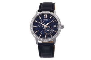 ORIENT: Mechanical Contemporary Watch, Leather Strap - 36.5mm (RA-AK0006L)
