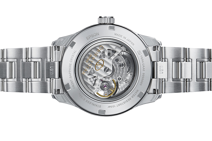 ORIENT STAR: Mechanical Contemporary Watch, Metal Strap - 39.3mm (RE-AT0003S)