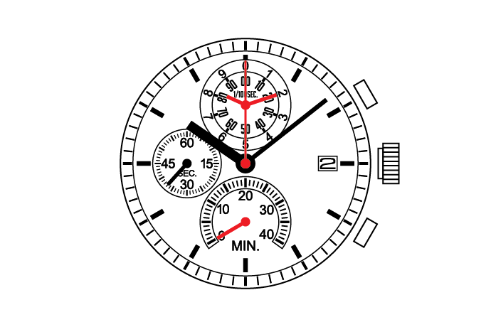 Center Chronograph YM82