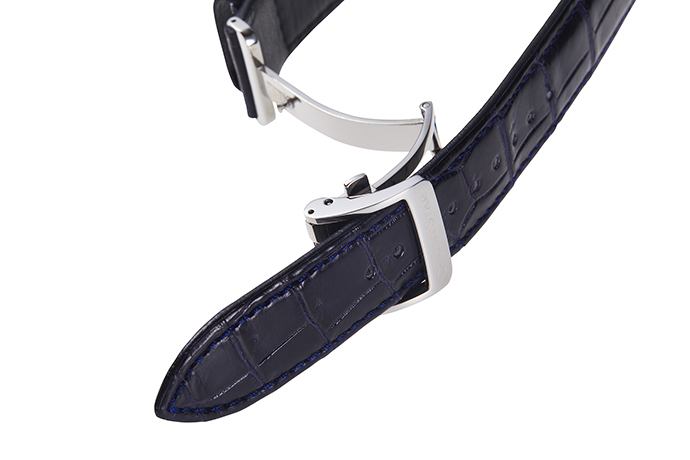 ORIENT STAR: Mechaniczny Klasyczny Zegarki, Skórzany o fakturze imitującej skórę krokodyla Pasek - 40.0mm (RE-HH0002L0)