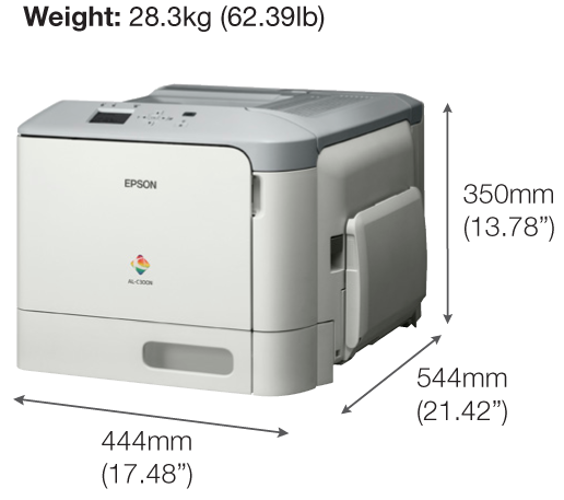Epson WorkForce AL-C300DN Colour Laser Printer