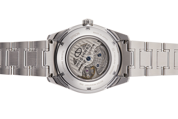 ORIENT STAR: Mechanical Contemporary Watch, Metal Strap - 40.0mm (RE-HK0002L)