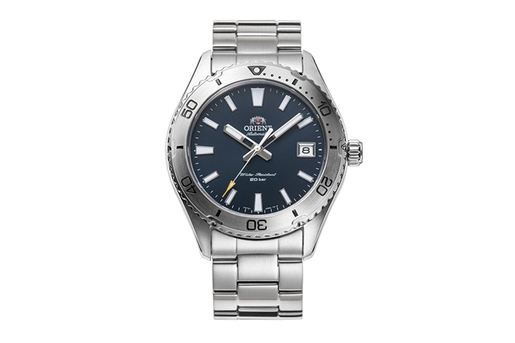 Orient black 2024 mako automatic