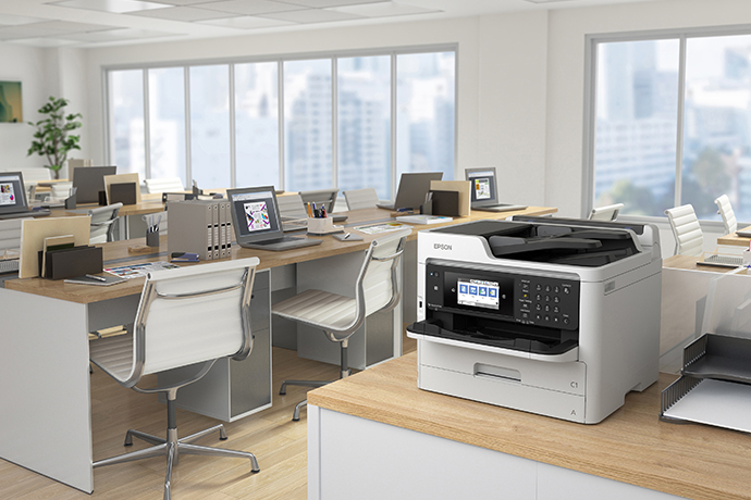 C11CG02301 | Impresora Multifuncional WorkForce Pro WF-C5790 | Inyección de Tinta | Impresoras | Para el trabajo | Epson Bolivia| Creativo computación