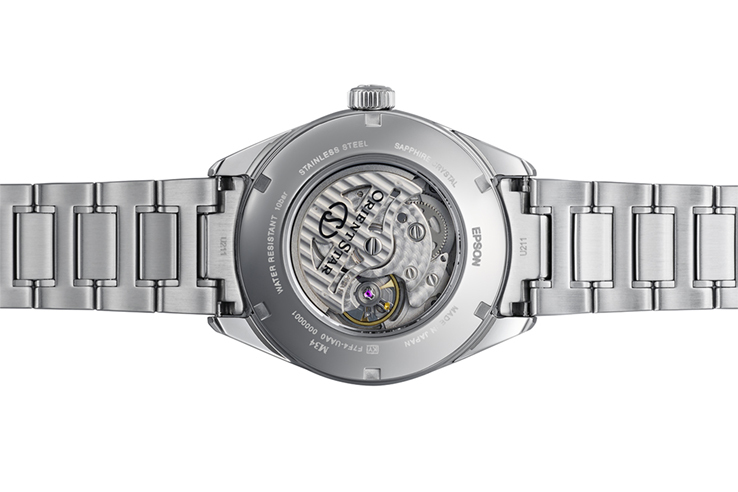 ORIENT STAR: Mechanical Contemporary M34 Watch, Metal Strap - 40.0mm (RE-BY0010L) 