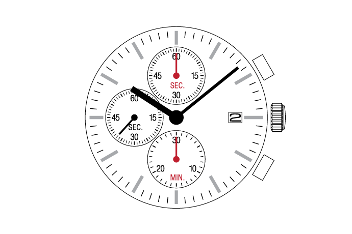 Slim Chronograph  YM46