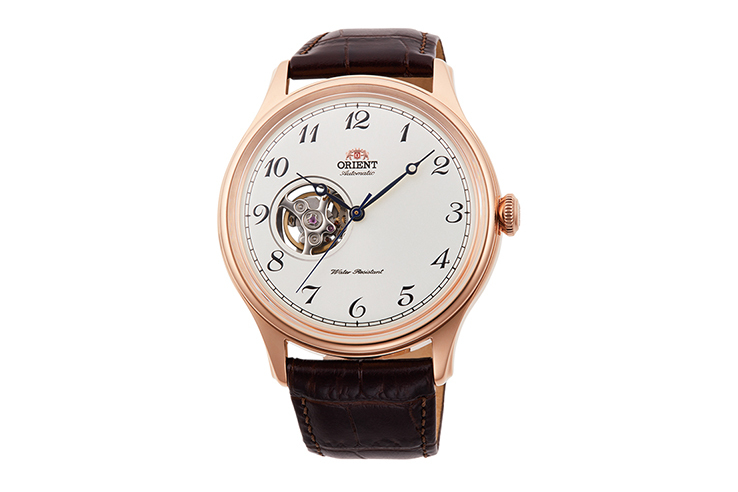 ORIENT: Mechanical Classic Watch, Leather Strap - 43.0mm (RA-AG0012S)