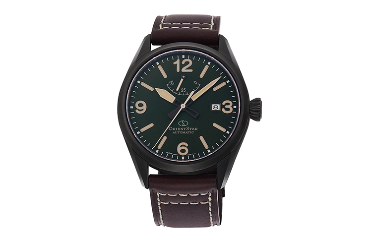 RE-AU0201E | ORIENT STAR: Mechanical Sports Watch, Leather Strap 