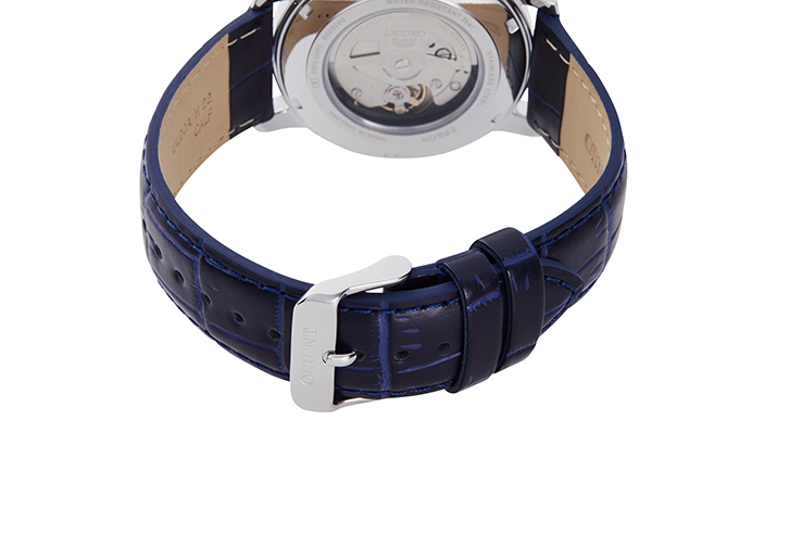 ORIENT: Mechanical Contemporary Watch, Leather Strap - 41.9mm (RA-AA0C05L)