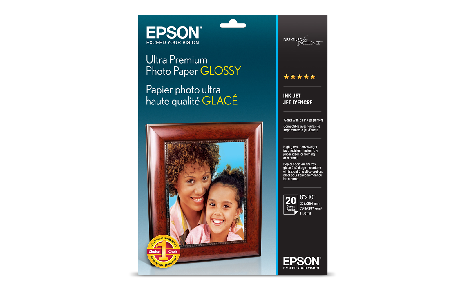 Epson Ultra Premium Photo Paper Glossy product package