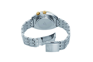 ORIENT: Zegarek mechaniczny Revival, metalowa bransoleta – 43,5 mm (RA-AA0E01S)