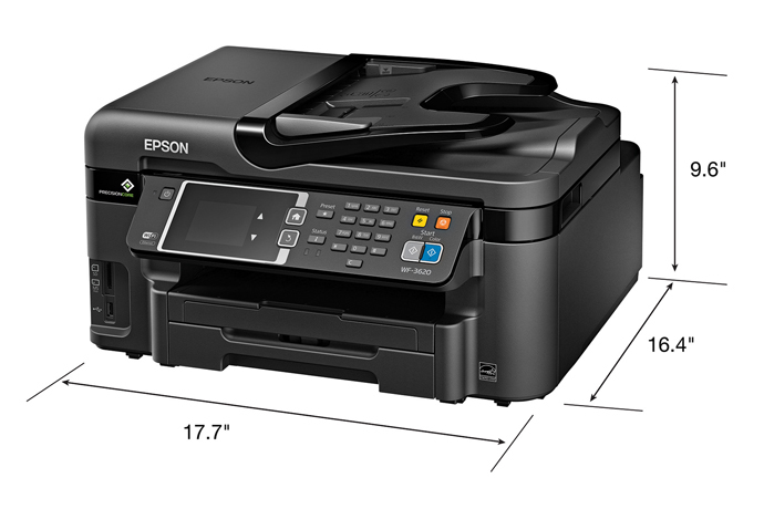 Epson WorkForce WF-3620 All-in-One Printer | Inkjet | Printers | For Work | Epson US