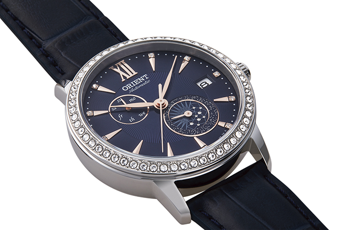 ORIENT: Mechanical Contemporary Watch, Leather Strap - 36.5mm (RA-AK0006L)