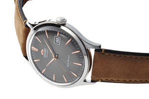 ORIENT: Mechanical Classic Watch, Leather Strap - 42.0mm (AC08003A)