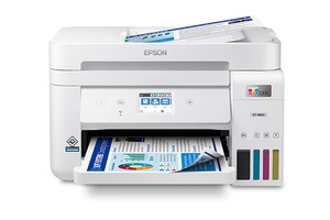 EcoTank ET-4850 Wireless Colour All-in-One Cartridge-Free Supertank Printer with Scanner, Copier, Fax, ADF and Ethernet