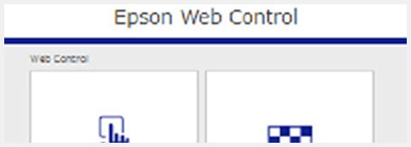 Epson Web Control Interface