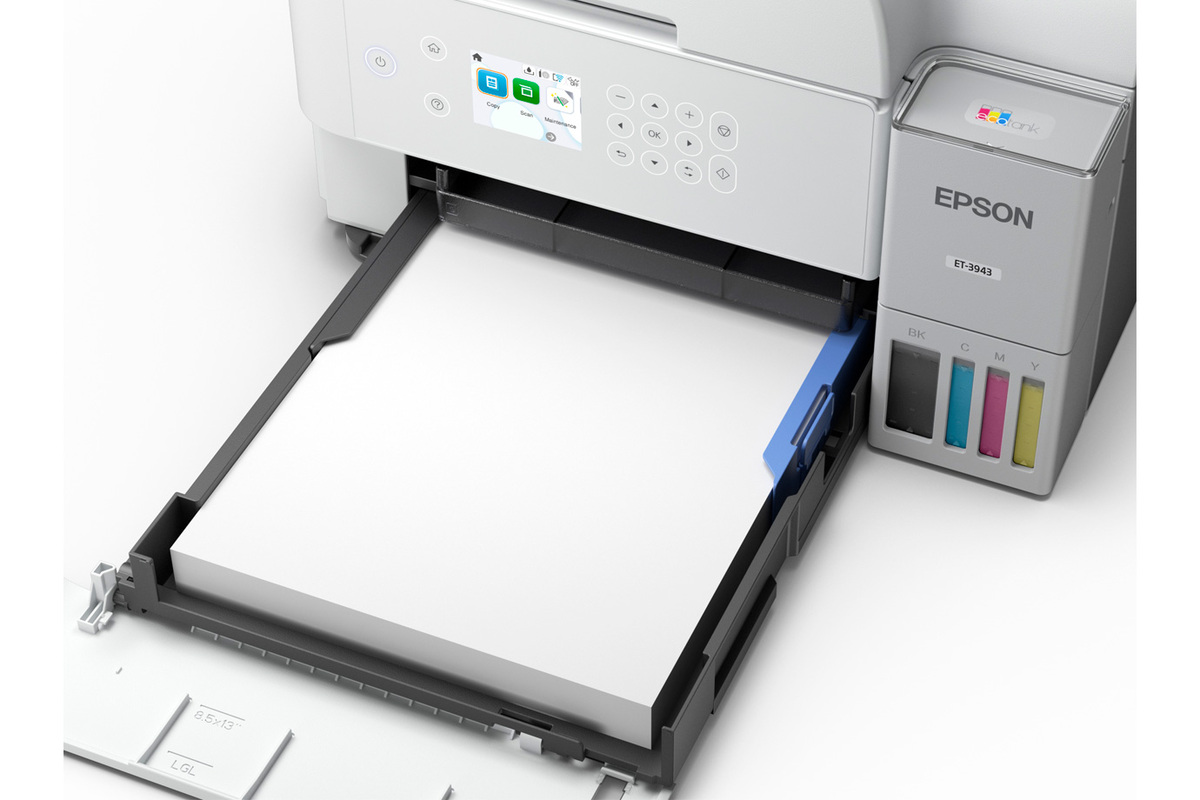 EcoTank ET-3943 Wireless All-in-One Color Supertank Printer – White