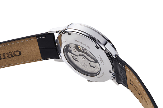 ORIENT: Mechanical Classic Watch, Leather Strap - 41mm (RA-AG0009S)