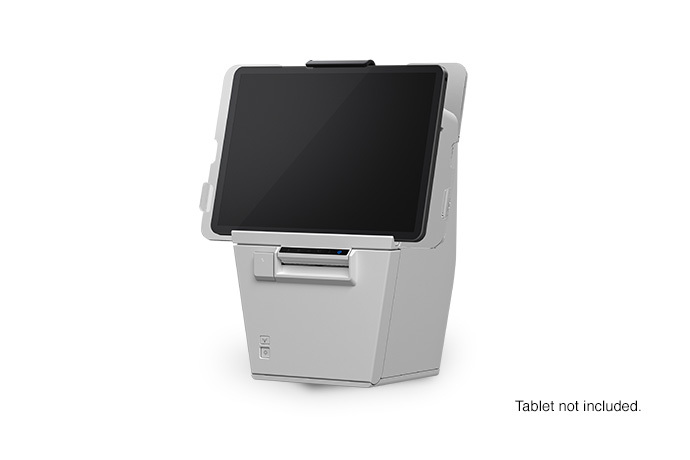 TM-m30II-SL POS Thermal Receipt Printer with Built-in Tablet Mount