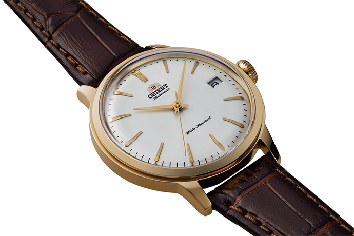 RA-AC0011S | ORIENT: Mechanical Classic Watch, Leather Strap