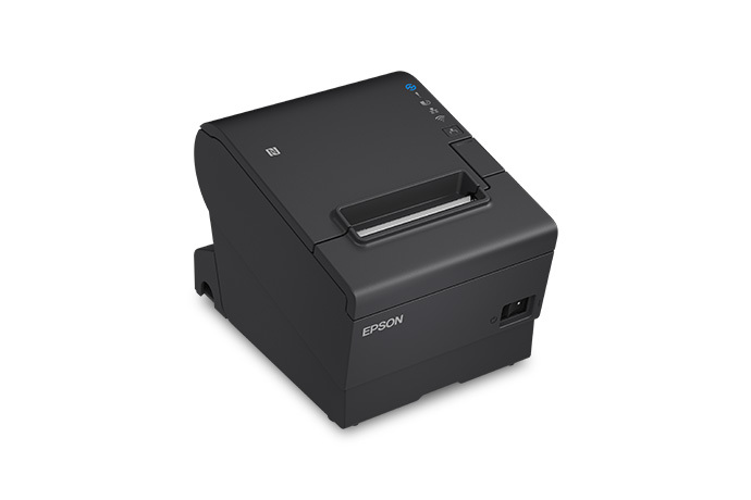 Impresora térmica de ticket Epson TM-T88VII conexión USB, RS232 + Ethernet  , color negro