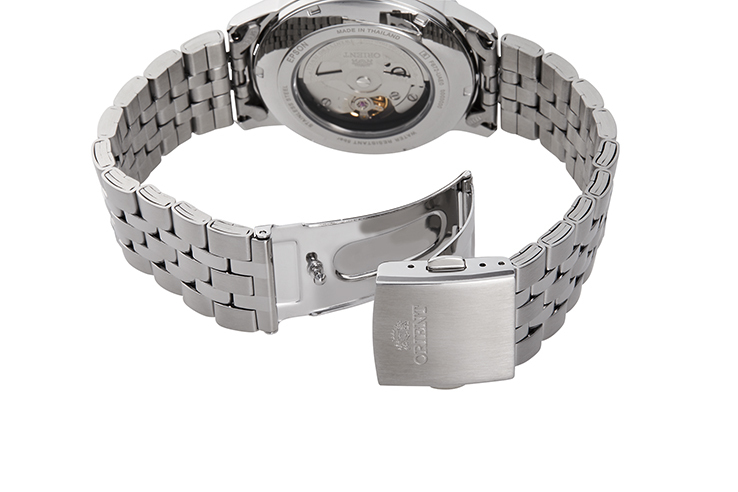 ORIENT: Mechanical Contemporary Watch, Metal Strap - 41.6mm (RA-AC0F02S)