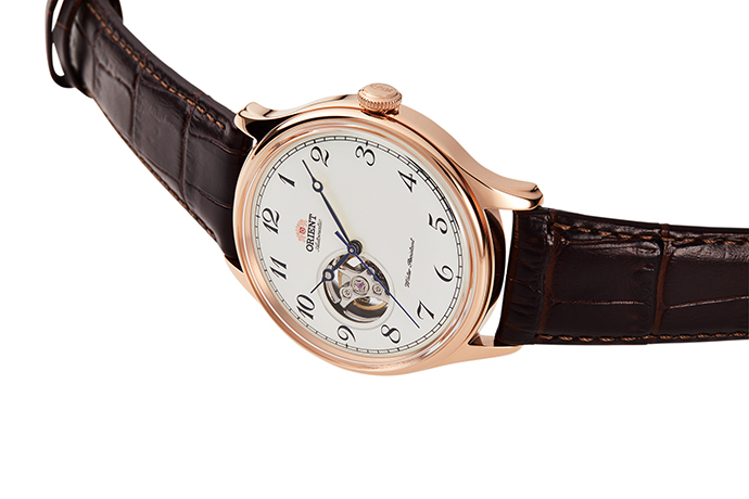 ORIENT: Mechanical Classic Watch, Leather Strap - 43.0mm (RA-AG0012S)