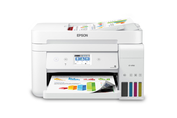 公式通販サイトセール EcoTank ET-4760 All-in-One Cartridge-Free Supertank Printer プリンタアクセサリ