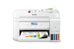 EcoTank ET-4760 All-in-One Cartridge-Free Supertank Printer - White - Certified ReNew